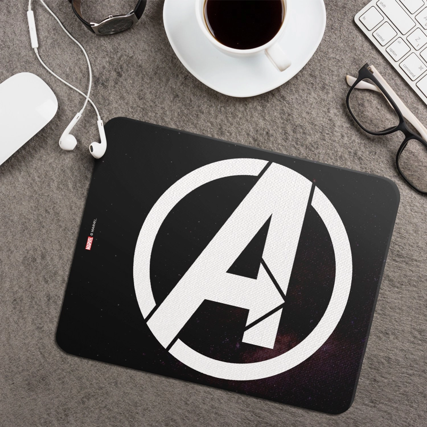 More than A fan Neoprene Mouse Pad - 22x18 cm