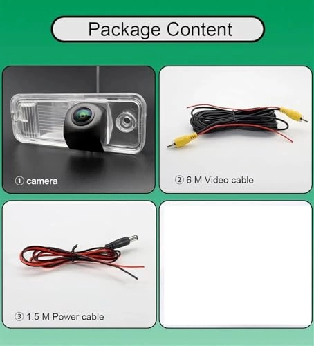 Rear View Camera - Night vision Wire AHD 720P