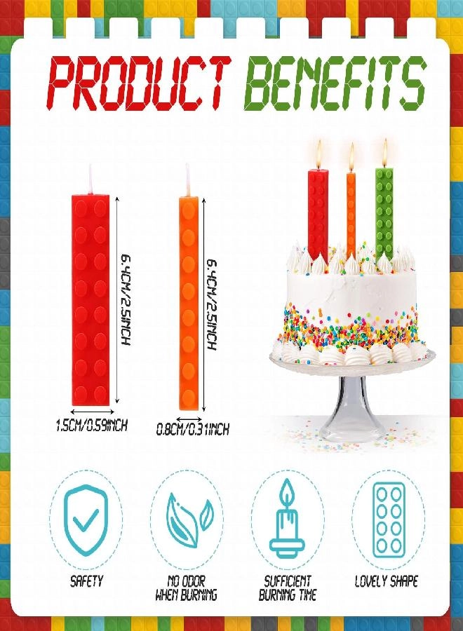 Building Blocks Birthday Supplies - 32 Pieces