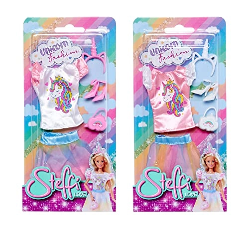 Unicorn Clothing Set - Steffi Love 29 cm Without Doll Ages 3+