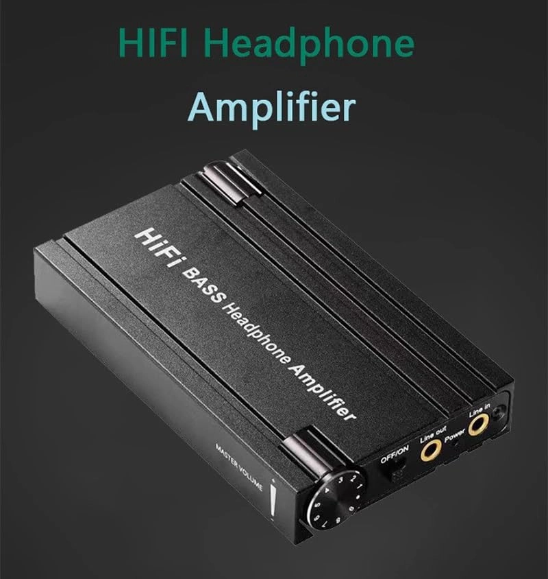 Headphone Amplifier - 16-600Ω Rechargeable 3.5mm