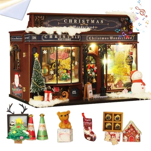 Miniature Wooden Dollhouse Furniture Kit - Creative Room 1:24