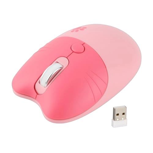 Cute Cat Wireless Mouse - 2.4G