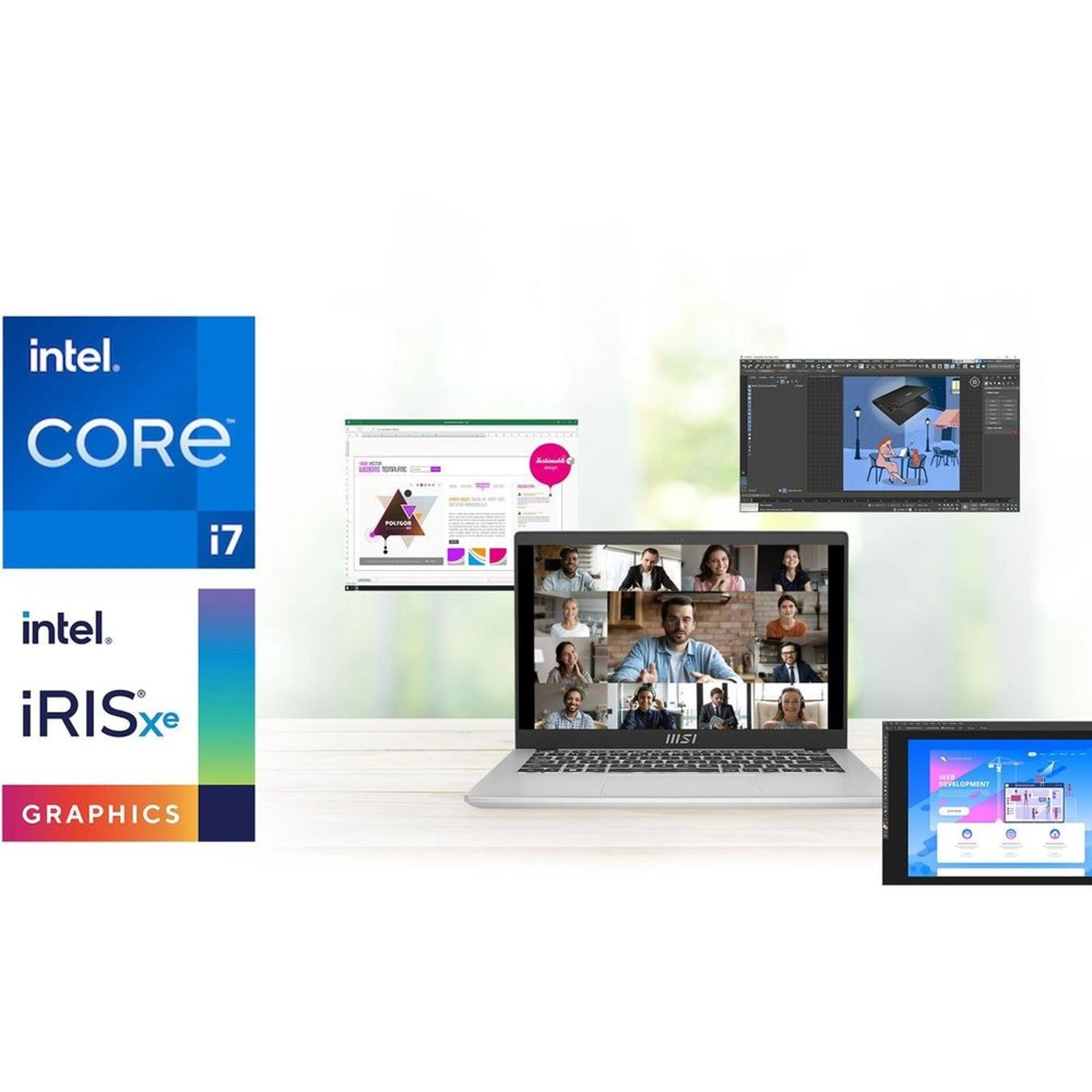 Modern 14 - 14'' 256GB 8GB Core i3-1215U