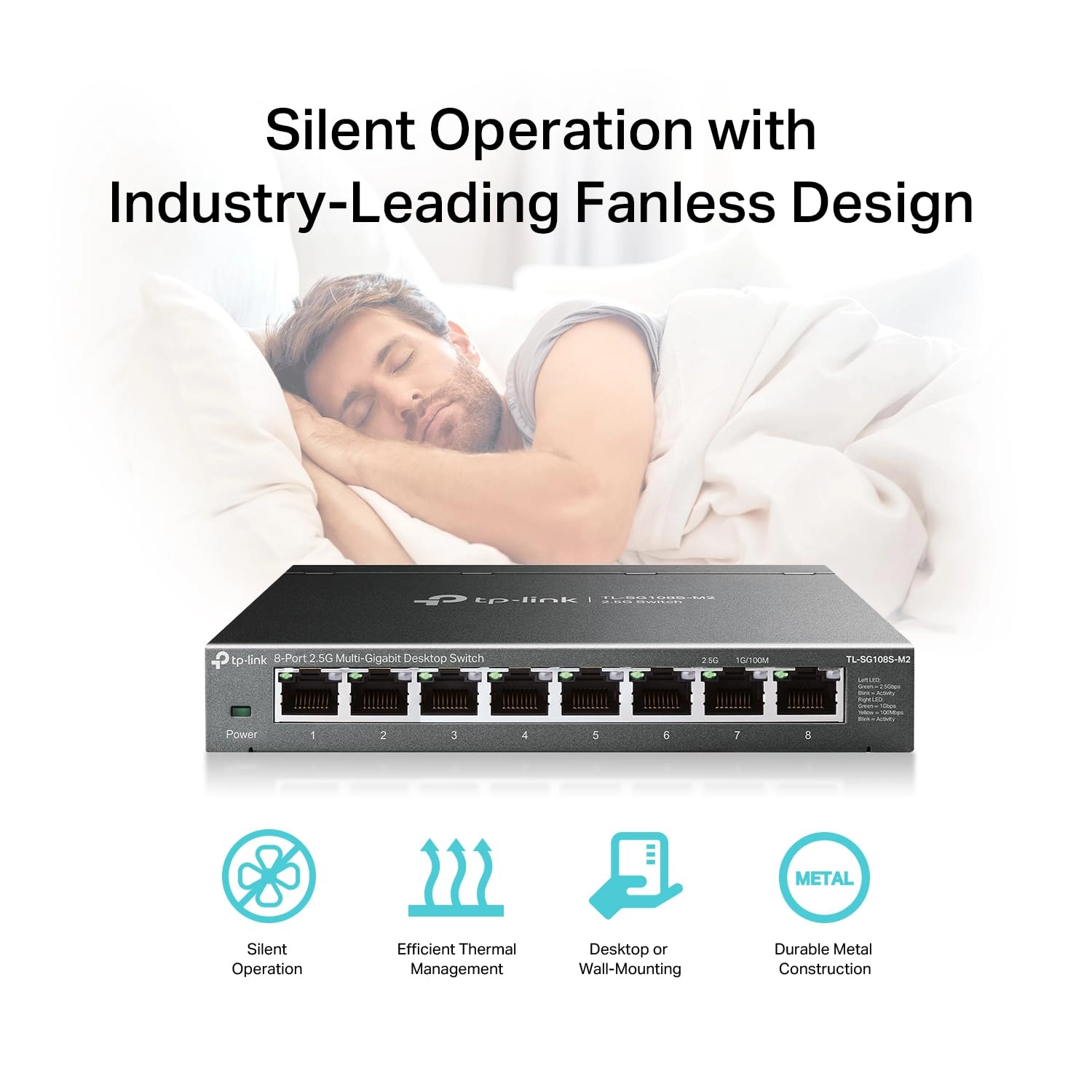 TL-SG108S-M2 8-Ports