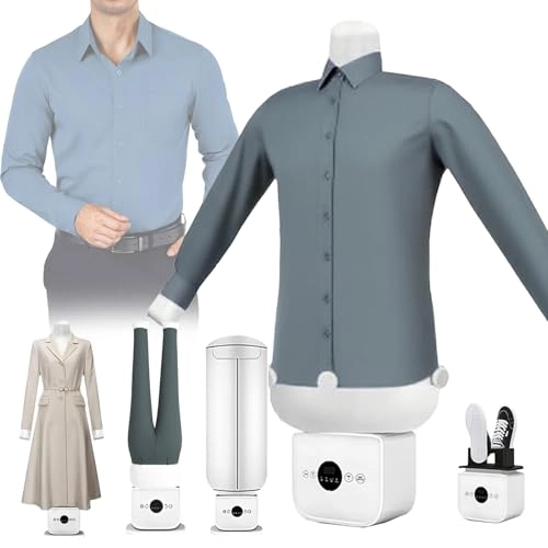 Automatic Ironing Machine - Time & Temperature Adjustable No-Hands Wrinkle Remover