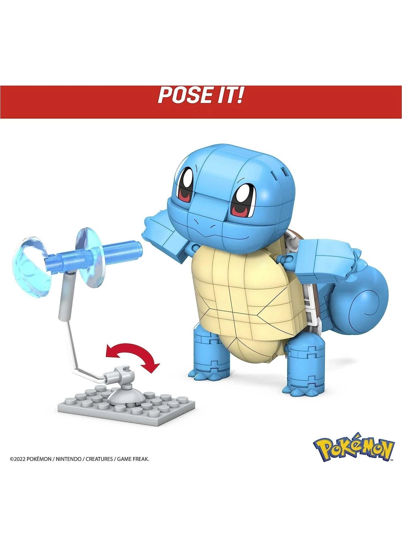 Construx Pokémon Build & Show Squirtle - 199pcs