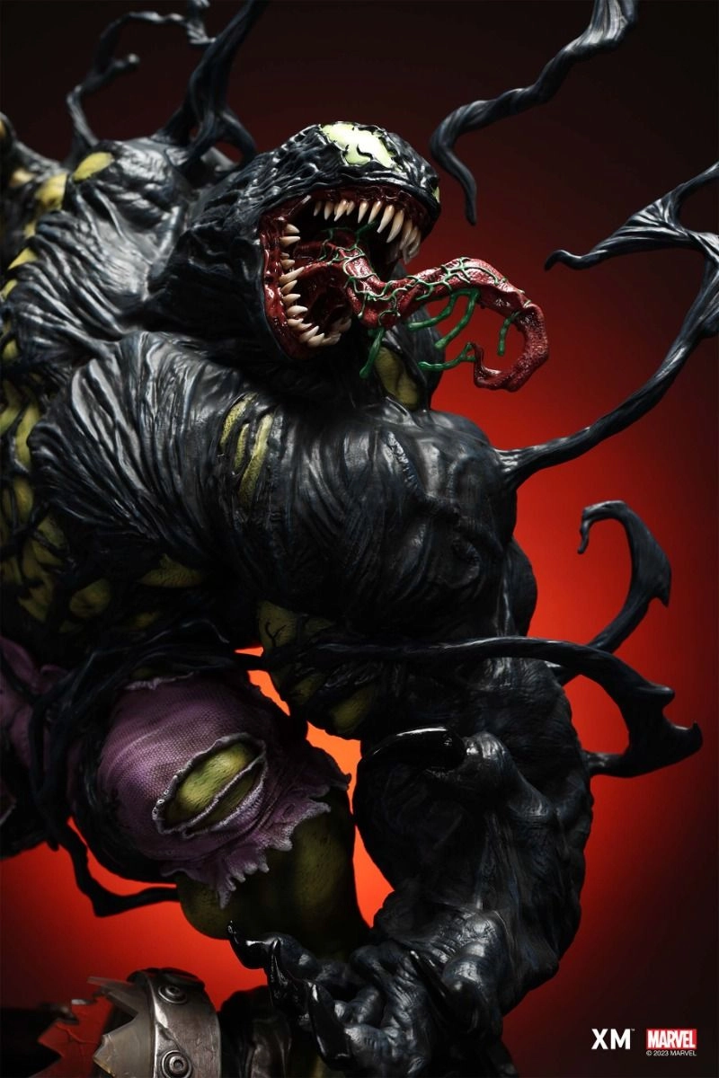 XM STUDIOS Venomized Hulk - MARVEL - Ver A 1/4 Scale Polystone