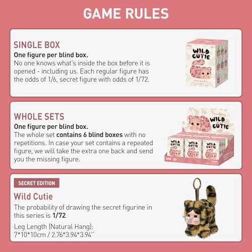 CRYBABY - Wild But Cutie Series - 6 cm - Assorted Styles