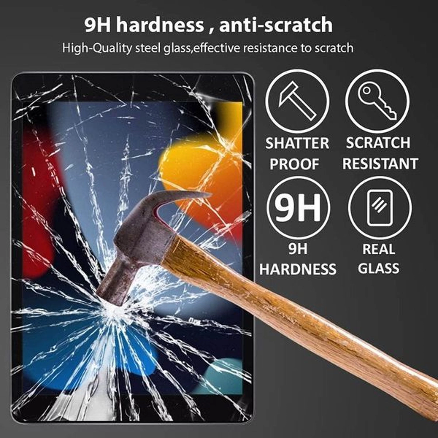 Clear Screen Protector for iPad 10.2