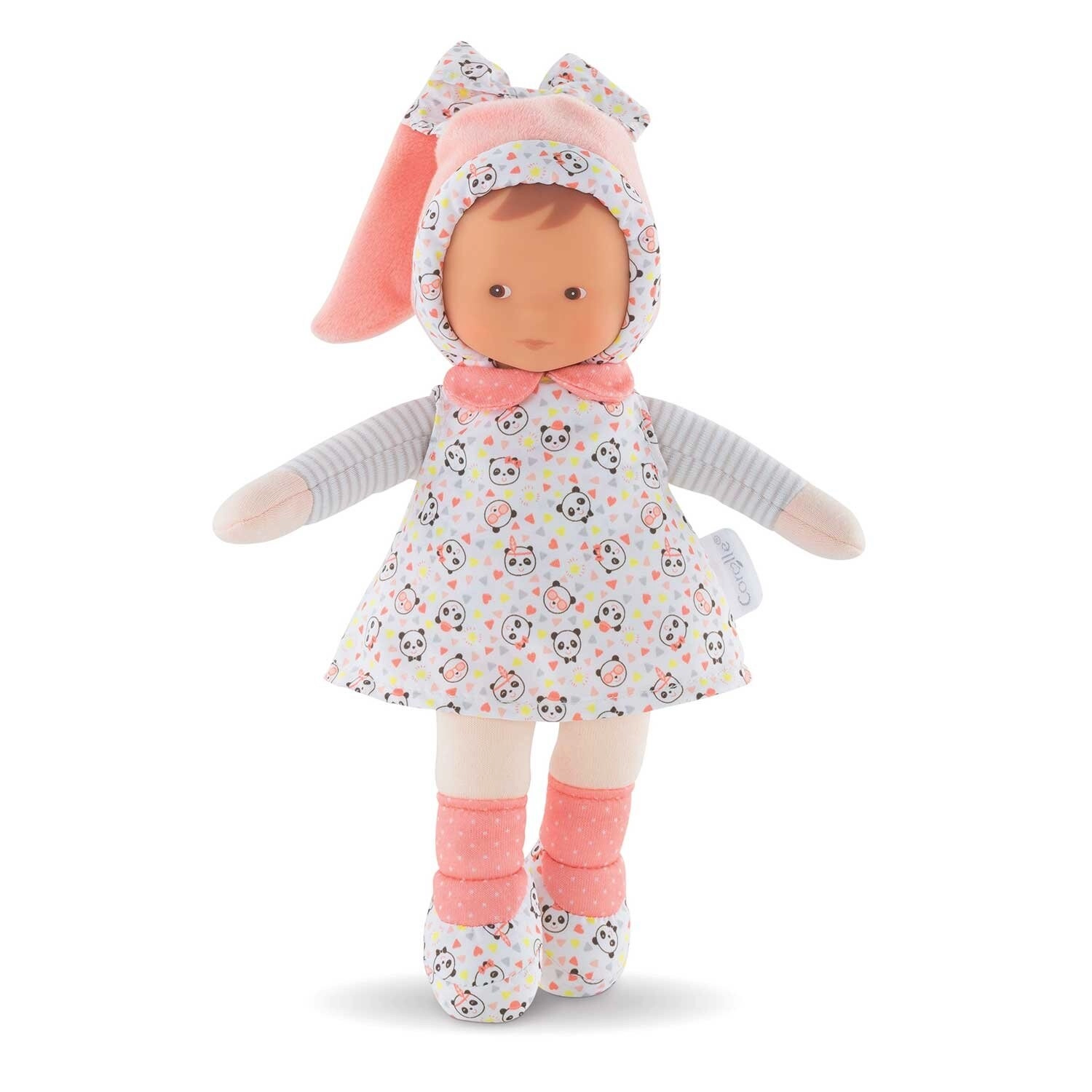 Corolle Miss Happy Panda Baby Doll - 9.5 inches ultra-soft fabric vanilla scented