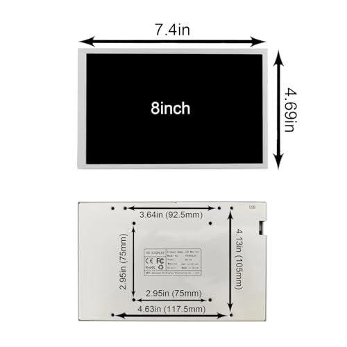 VS080ZJ03T - 1280 x 800 8 Inches