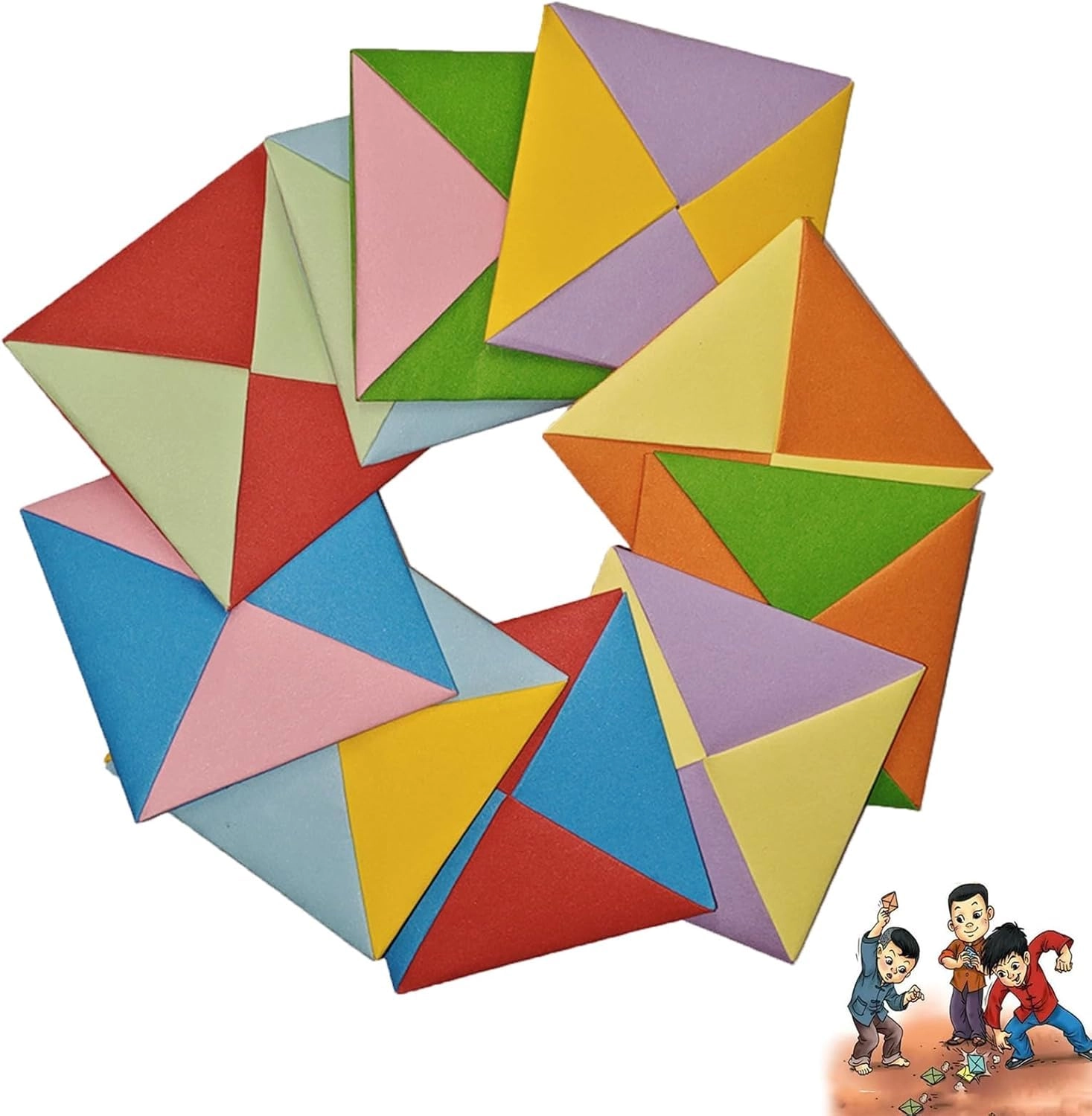 INOCEAN Ddakji - English Adult 10 PCS