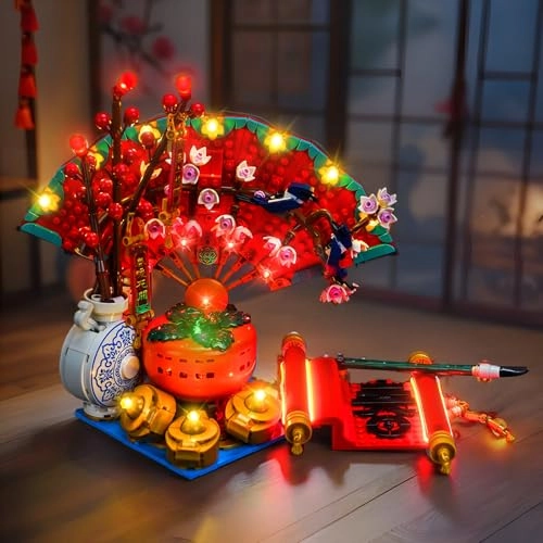 LED Light Set - Compatible with 80117 Good Fortune USB powered