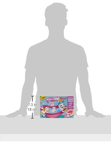 Scribble Scrubbie Pets - 3+ years 12 pcs