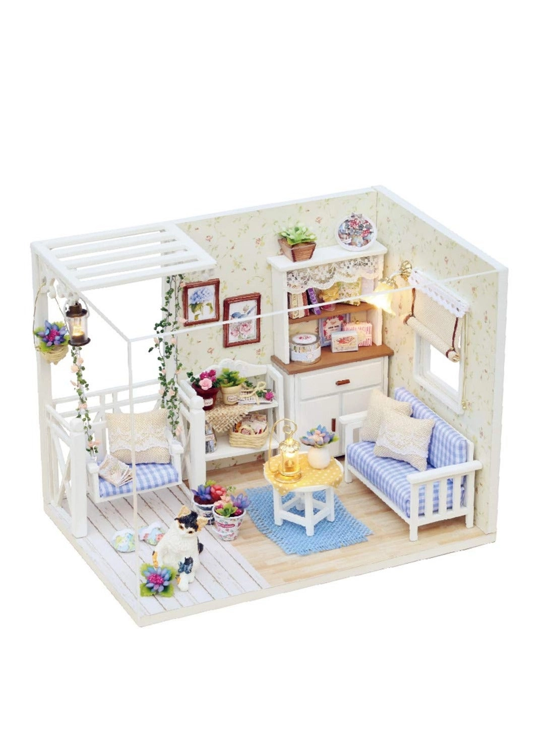 Cool Baby DIY Miniature Dollhouse Kit