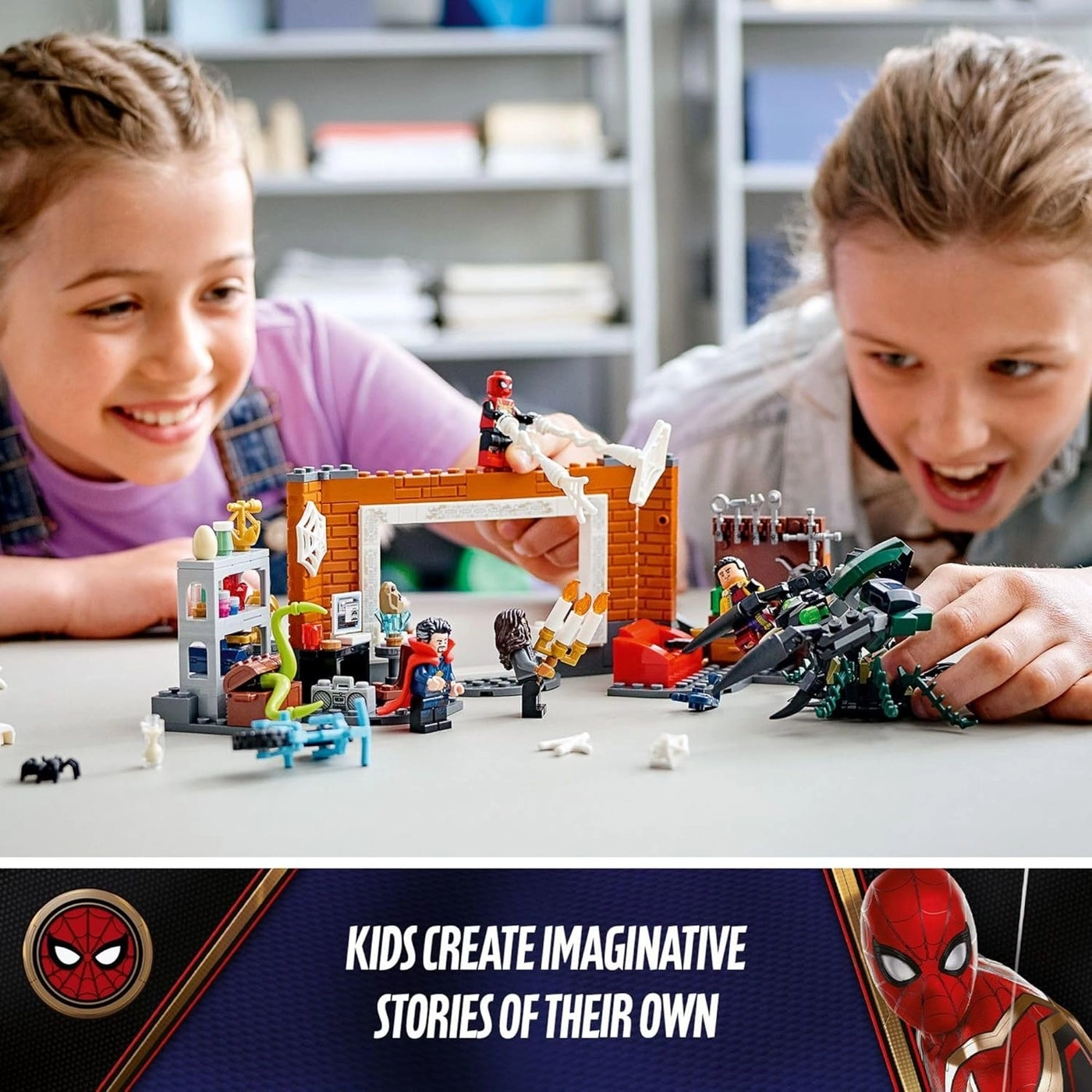 Marvel Spider-Man at the Sanctum Workshop (76185)