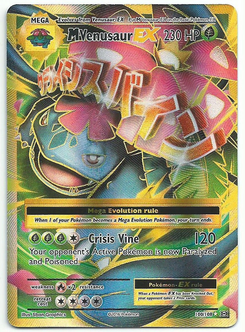 Pokmon Mega-Venusaur-EX 100/108
