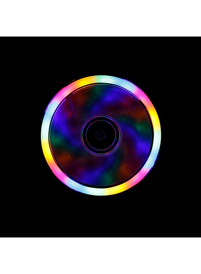 Computer Radiator RGB Fan - 5-Piece 12 cm