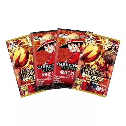 One Piece TCG Illustration Box Vol. 5 (IB-05) - 4 Packs Promos