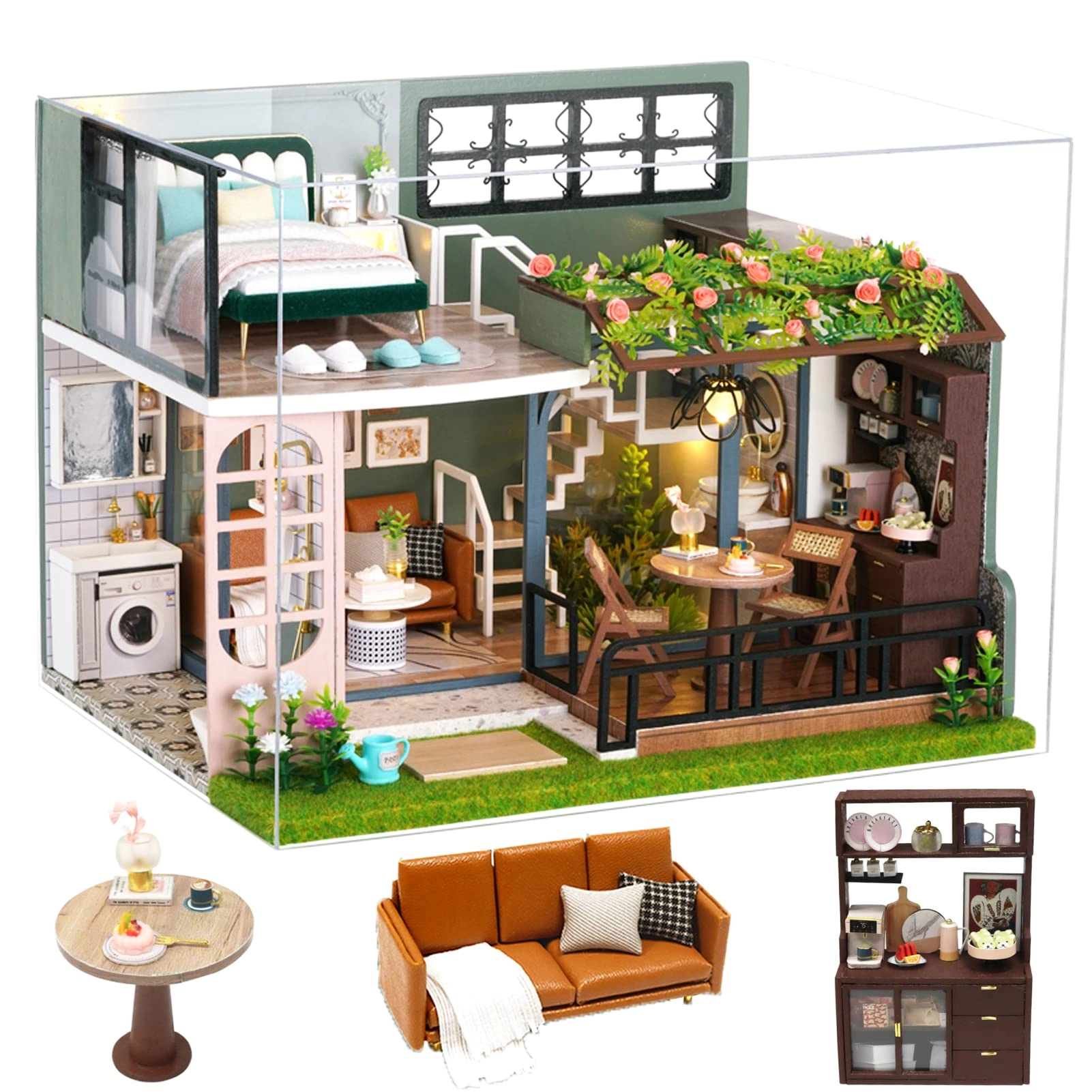 DIY Miniature Dollhouse Kit - 124 scale