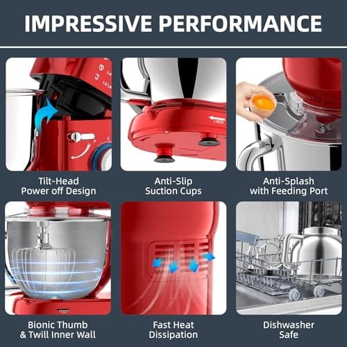 Planetary Mixer - 6.5 Liters 2000 watts