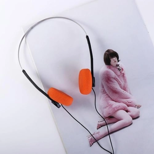 Retro Over-Ear Wired Headphone