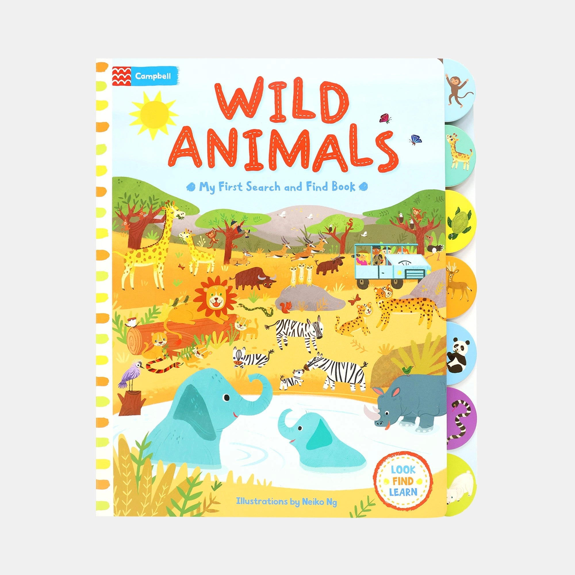 Wild Animals - My First Search and Find Book