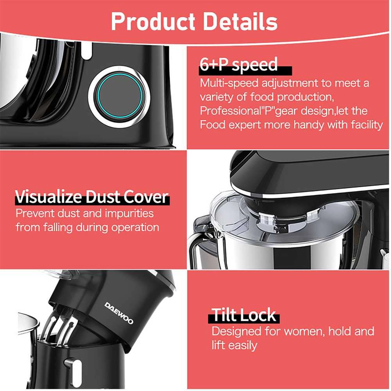 DKM-6552 - 6.5L 1100W