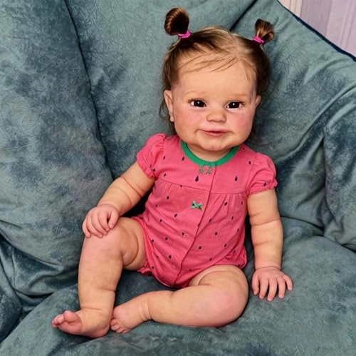 Maddie Reborn Baby Doll - 20 Inch Full body vinyl girl Ages 3+