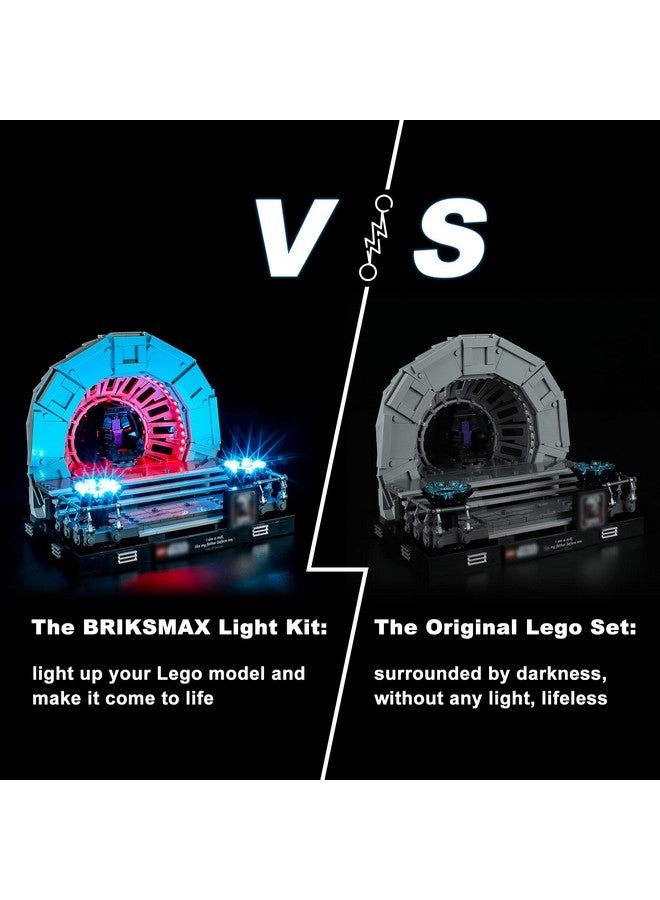 Led Lighting Kit for LEGO-75352 Emperor's Throne Room Diorama