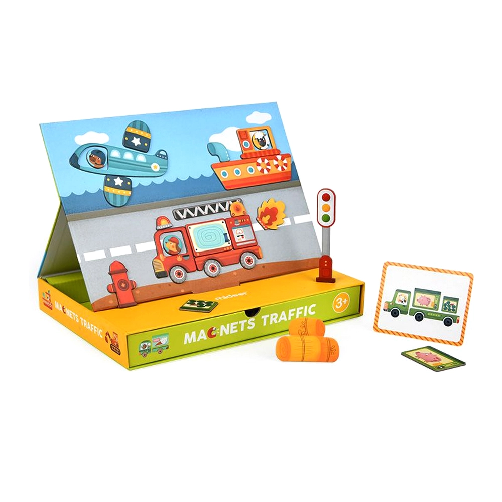 MIDEER Traffic Magnetic Game - Suitable for 3 years & above