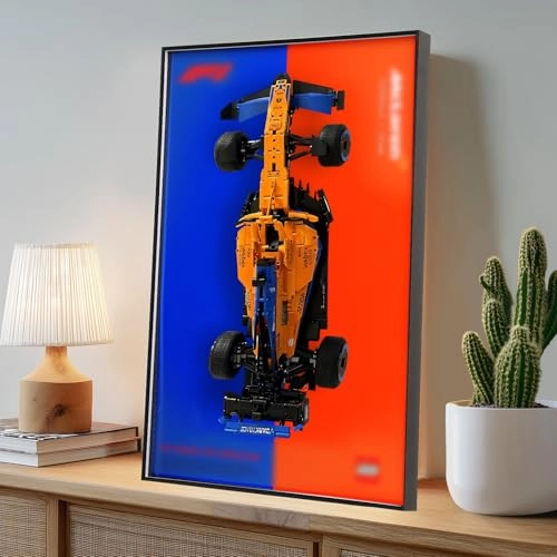 Display Wall Frame - for Lego 42141 LED Mirror