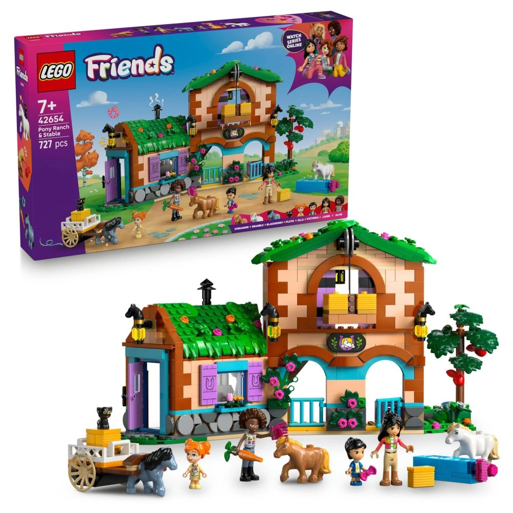 LEGO Friends Pony Ranch & Stable (42654)
