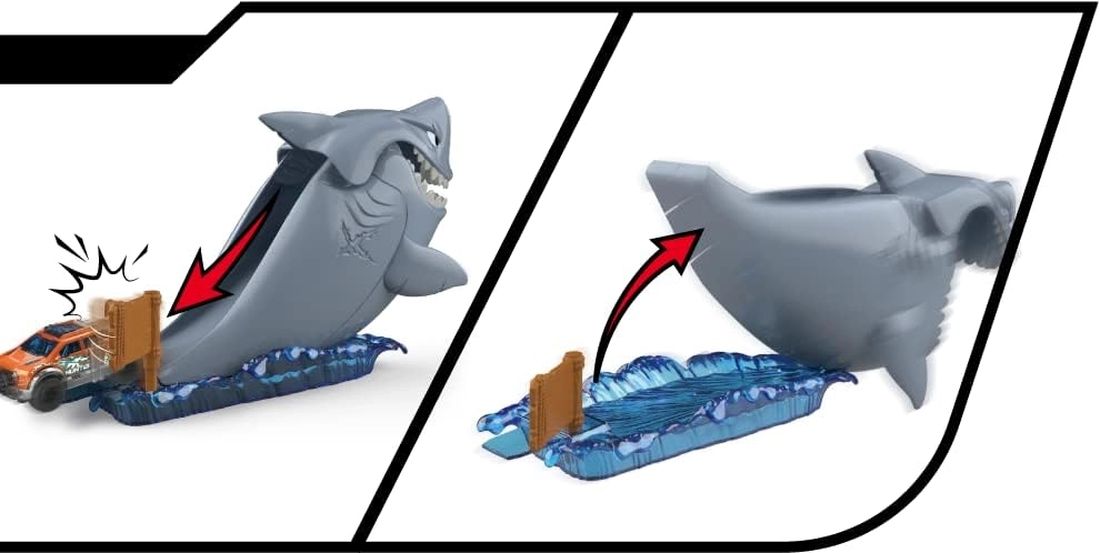 Metal Machines Shark Playset
