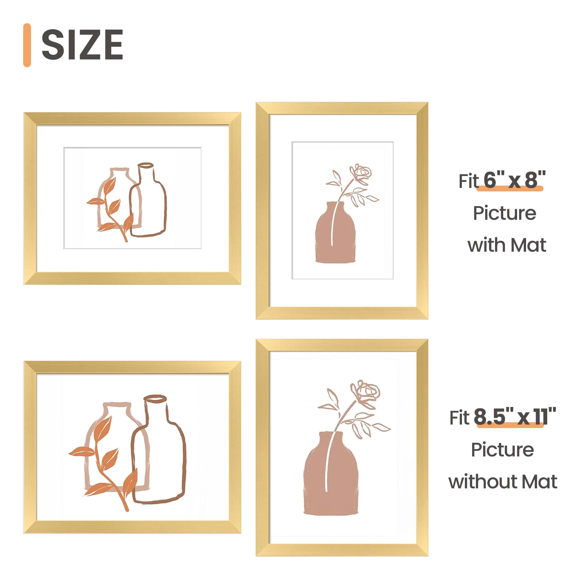 Gallery Wall Frame - 8.5x11