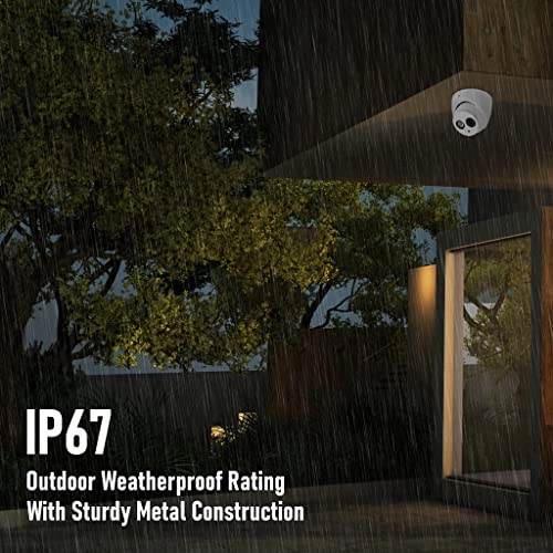 Outdoor Turret Dome Security Camera 1080P