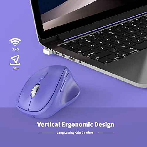 Ergonomic Vertical Mouse - USB