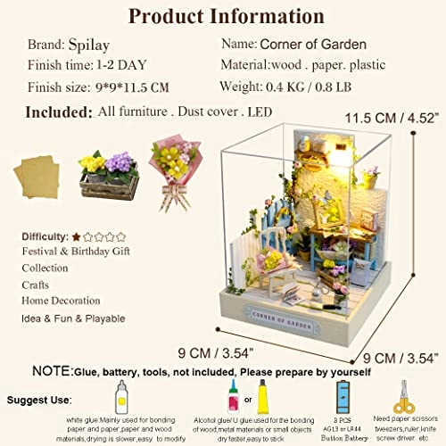 DIY Miniature Dollhouse Kit - 124 scale