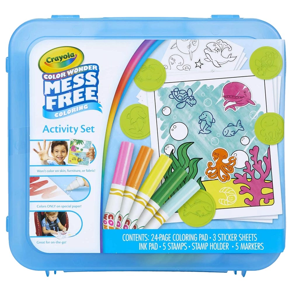 Crayola Color Wonder Art Kit - 5 Color Wonder markers