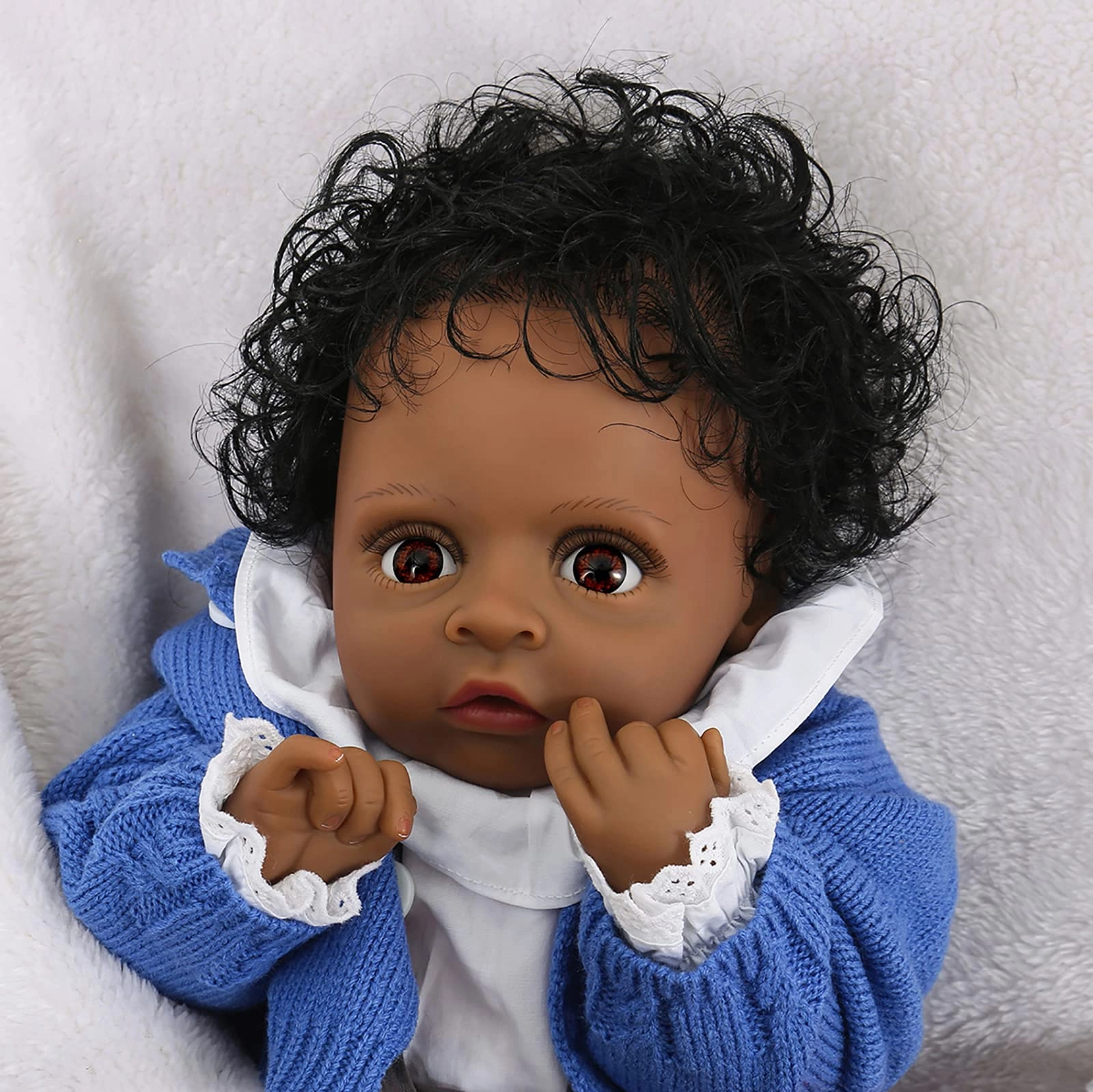 Samnuerly Reborn Baby Doll - 22 Inch Vinyl Cloth Body Ages 3+
