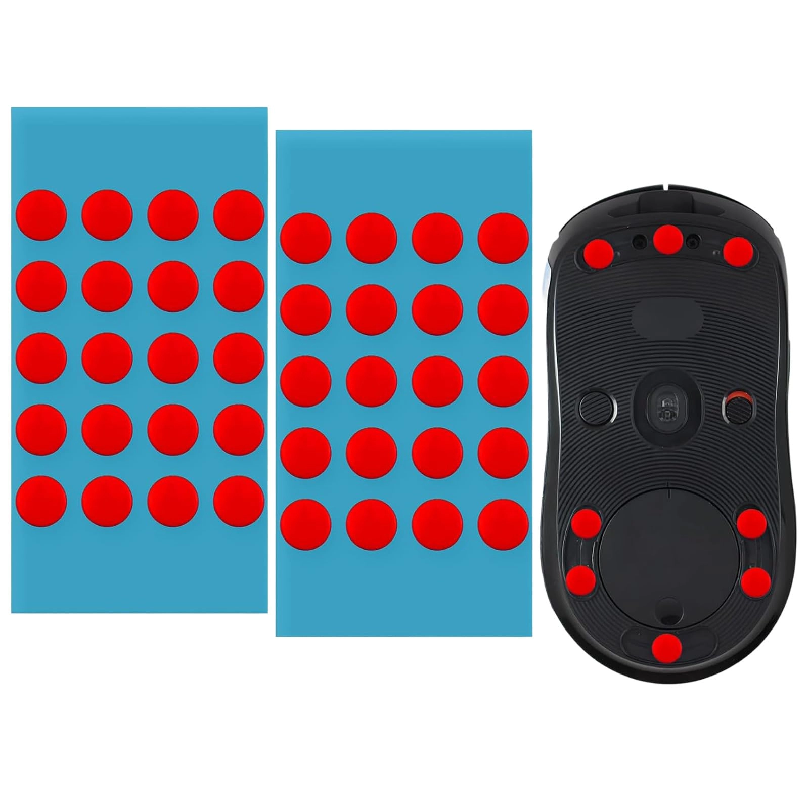 beiqingHeHai Obsidian Universal Dot Mouse Skates
