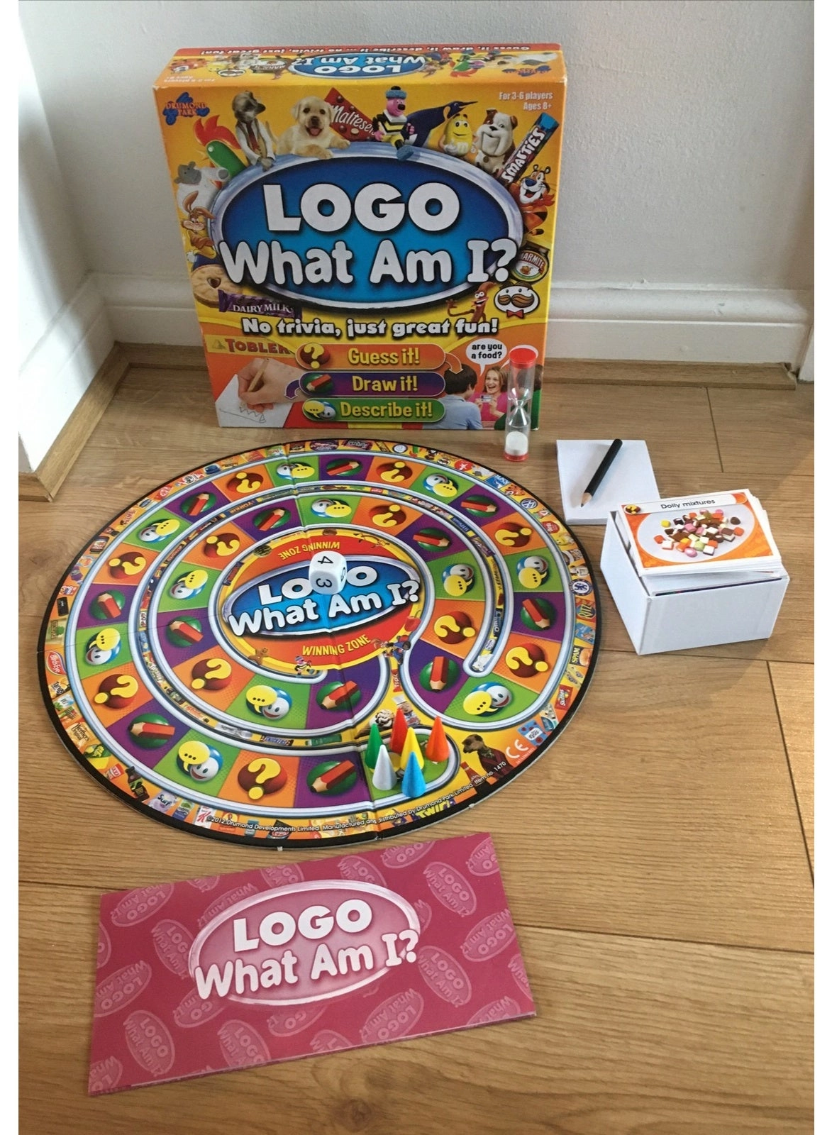 What Am I? Logo Card Game - 48 English Ages 6+