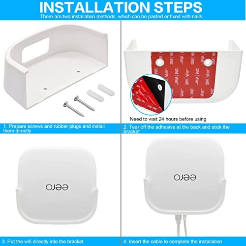 Wall Mount Holder for eero Pro 6E - 2 Packs