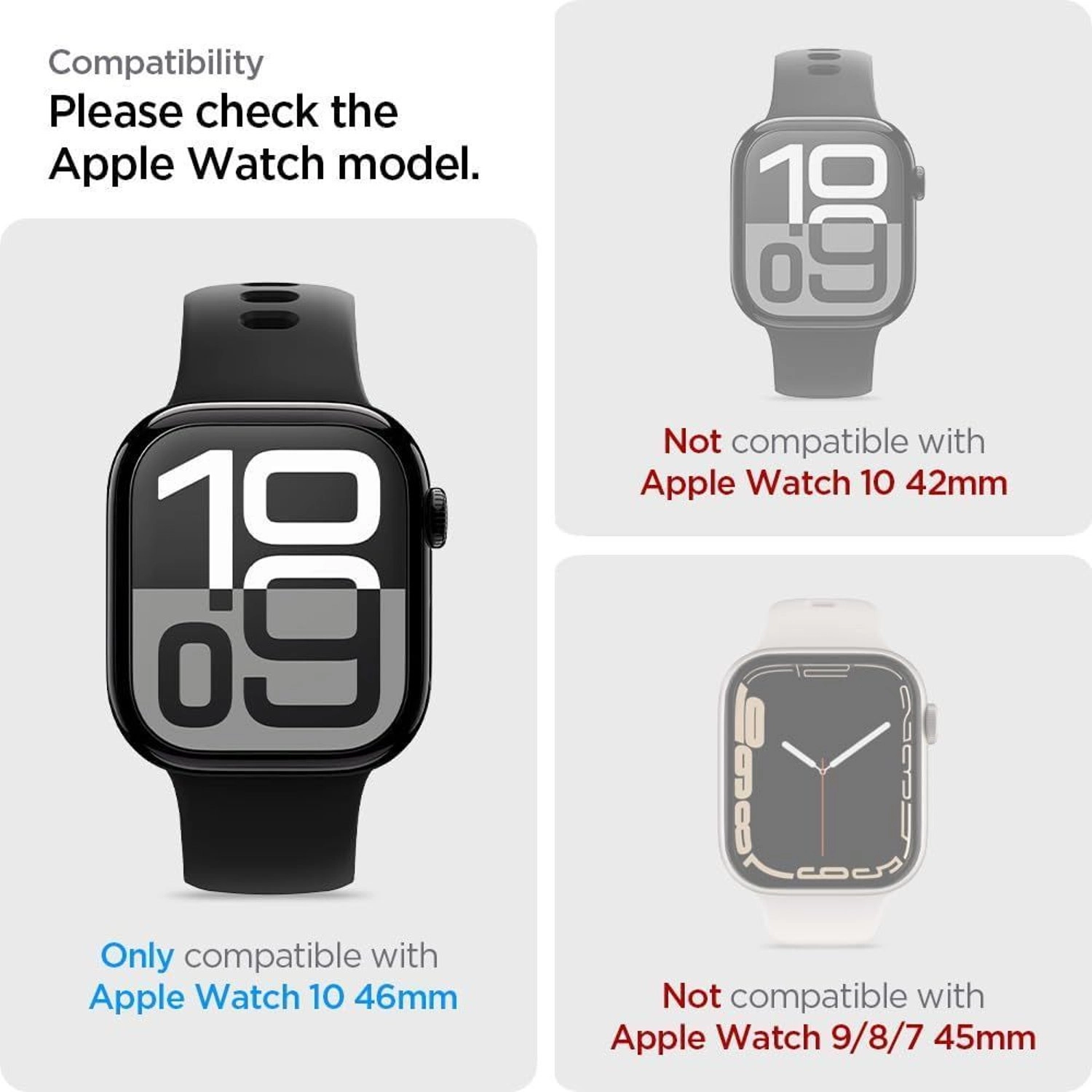 EPU Screen Protector for Apple Watch 10 (46mm)