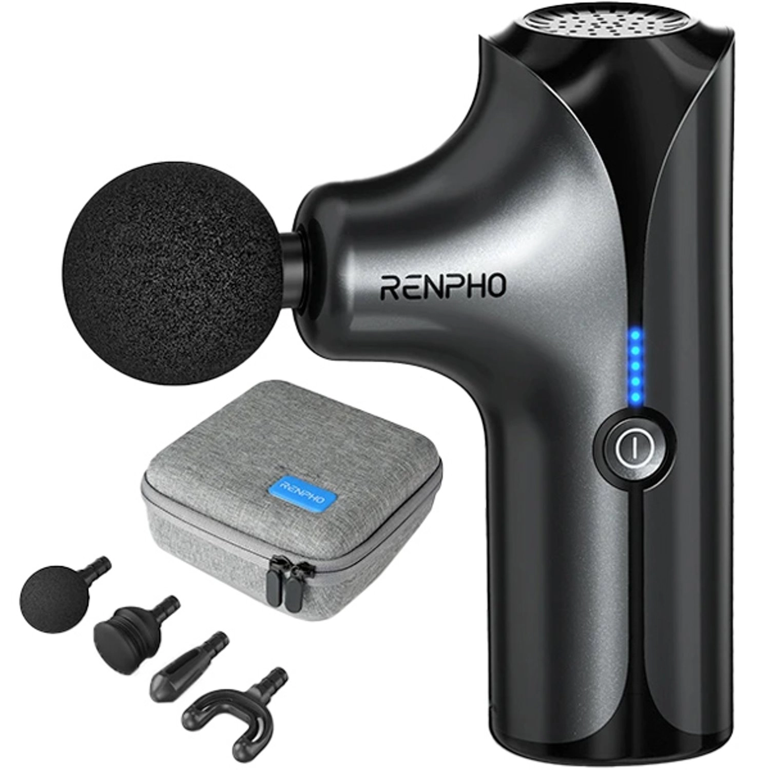 Renpho RP-GM173 - Massage Gun 5 Speed 5 Heads
