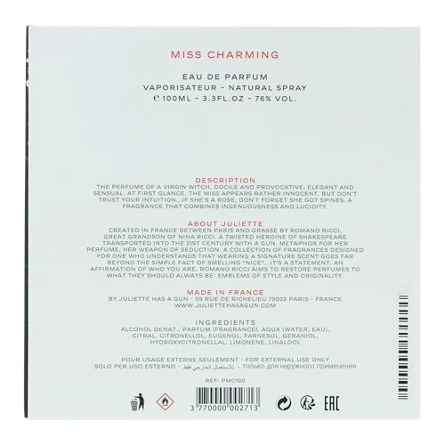 Miss Charming Eau de Parfum 100ml