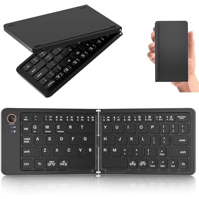VJK Foldable Bluetooth Keyboard - Wireless