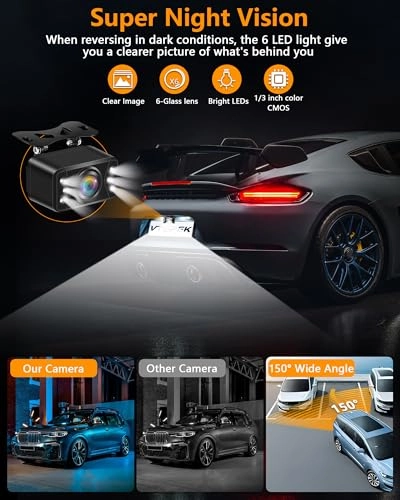 Reversing Camera - Night vision 1080P