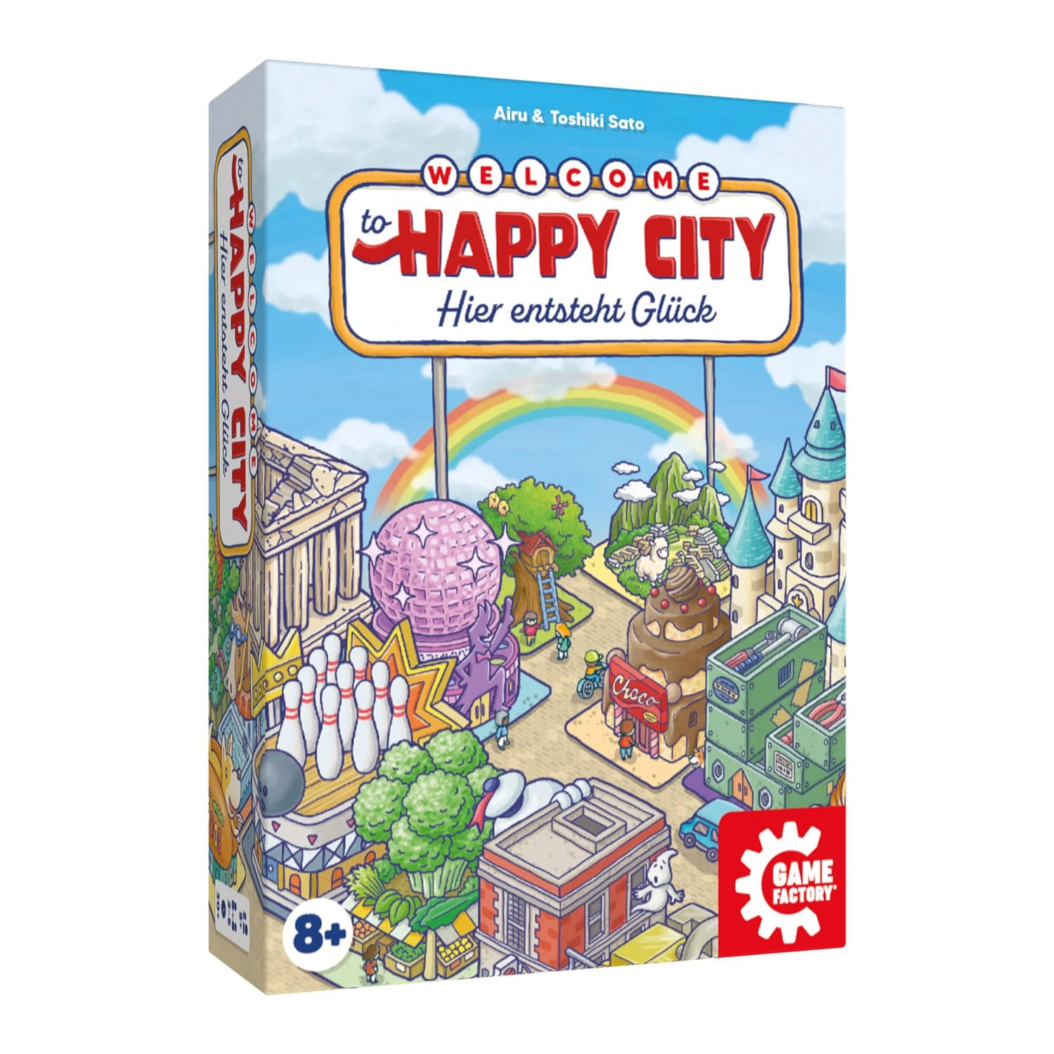Game Factory Happy City: City Building - Tile Game (German)